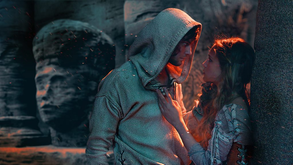 Ben Barnes and Alicia Vikander in Seventh Son. Ben Barnes and Alicia Vikander in Seventh Son.