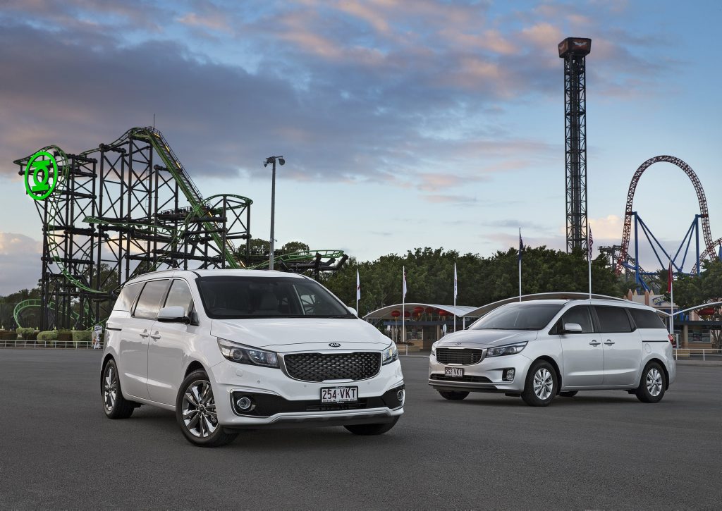 The MY15 Kia Carnival has been launched with a choice of diesel and petrol engines across four trim levels. The MY15 Kia Carnival has been launched with a choice of diesel and petrol engines across four trim levels.