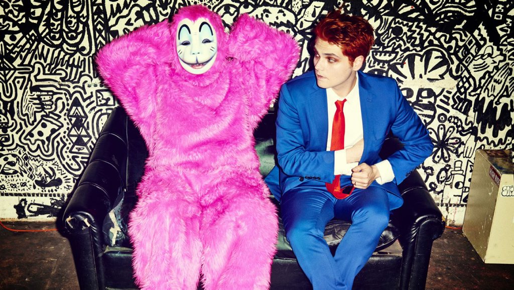 Singer Gerard Way. Singer Gerard Way.