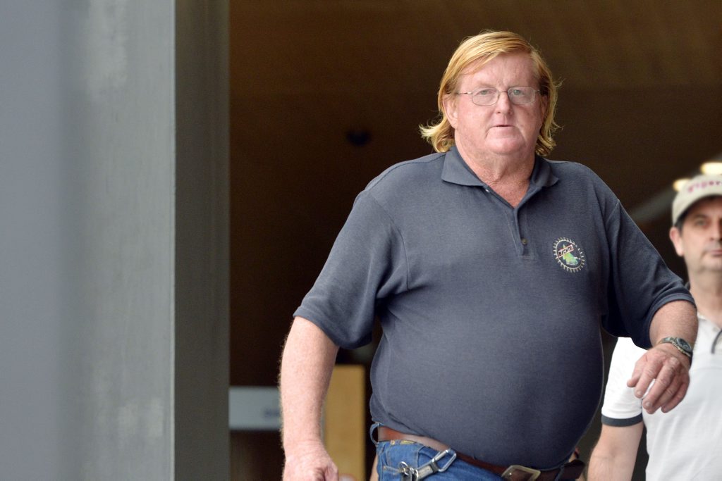 Michael John Neal outside Ipswich Magistrates Court. Michael John Neal outside Ipswich Magistrates Court.