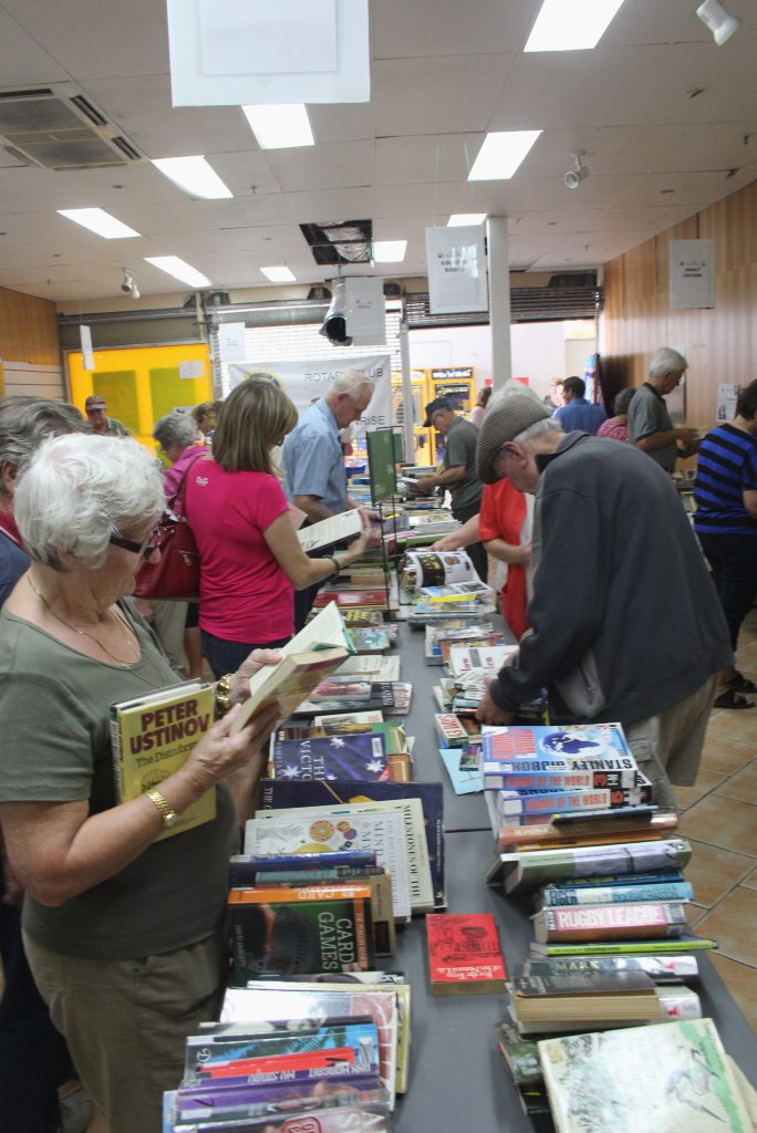 Book sale for Rotary Book sale for Rotary