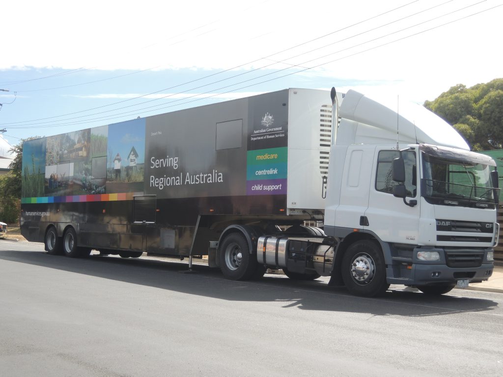 Monto residents impacted by ex-tropical Cyclone Marcia have been urged to visit the Australian Government Mobile Centre. Monto residents impacted by ex-tropical Cyclone Marcia have been urged to visit the Australian Government Mobile Centre.