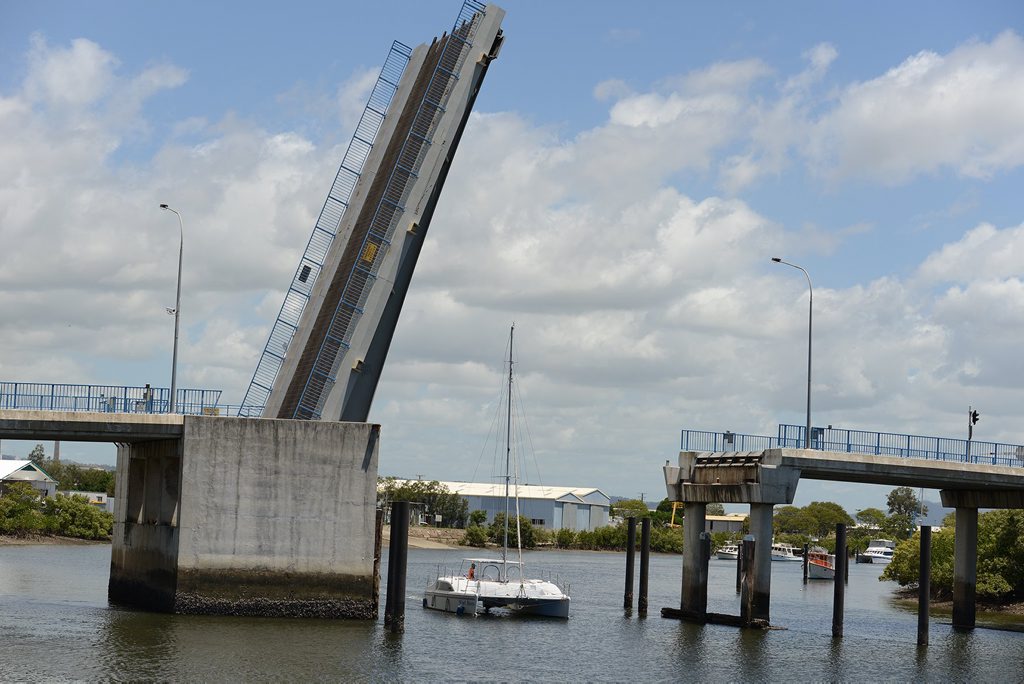 CLOSED: Gladstone's marina bridge will be closed to motorists and pedestrians today, and it is likely to remain closed until the end of the month. CLOSED: Gladstone's marina bridge will be closed to motorists and pedestrians today, and it is likely to remain closed until the end of the month.