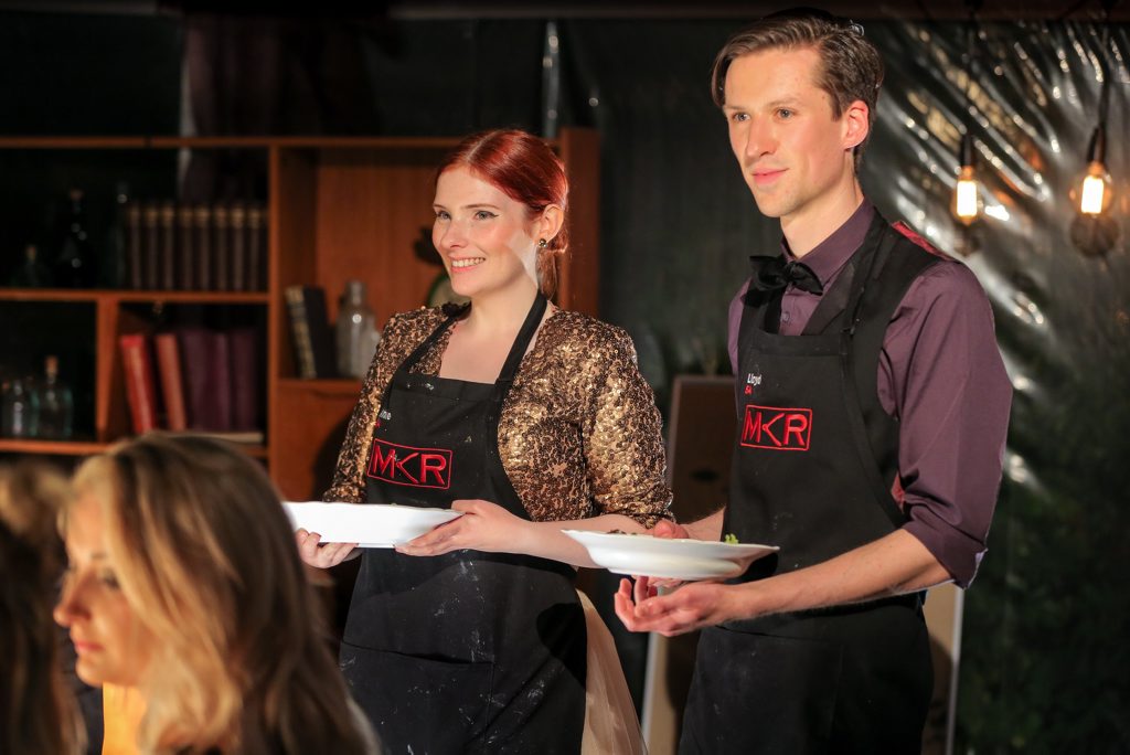 Annie and Lloyd pictured during their instant restaurant redemption in Adelaide. Annie and Lloyd pictured during their instant restaurant redemption in Adelaide.