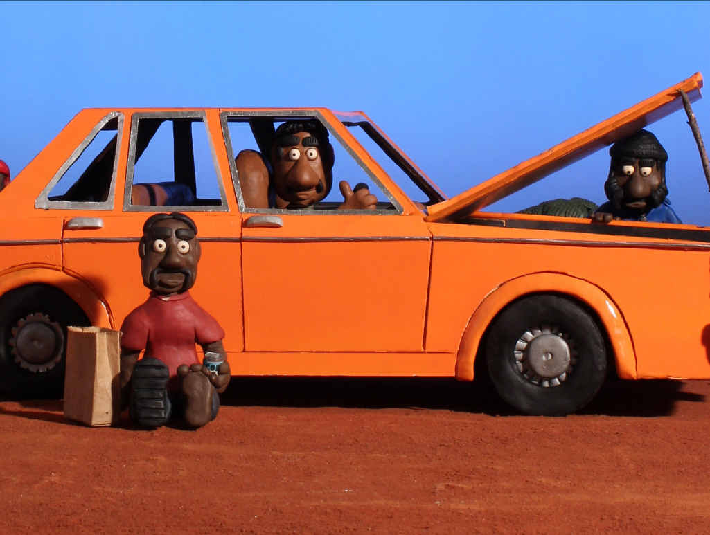CLAYMATION MASTERPIECE: A still from Bush Mechanics which will feature in the Best of Australian Shorts screening. CLAYMATION MASTERPIECE: A still from Bush Mechanics which will feature in the Best of Australian Shorts screening.