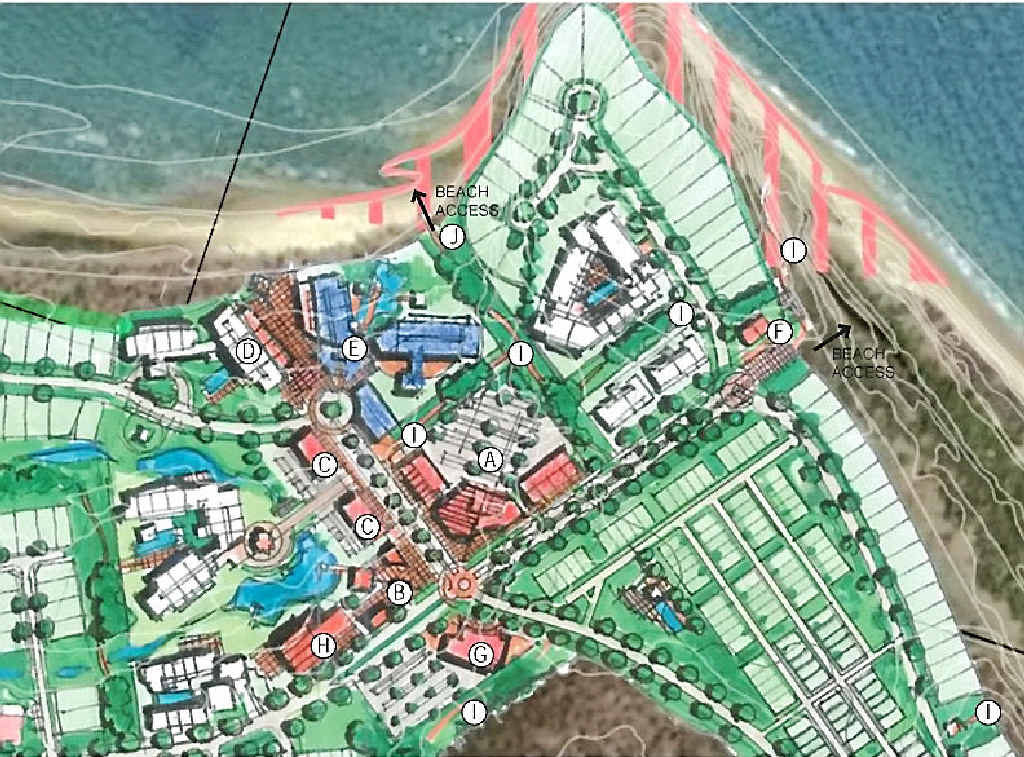 VISION: An artist’s impression of the layout of the proposed Hummock Hill development. VISION: An artist’s impression of the layout of the proposed Hummock Hill development.