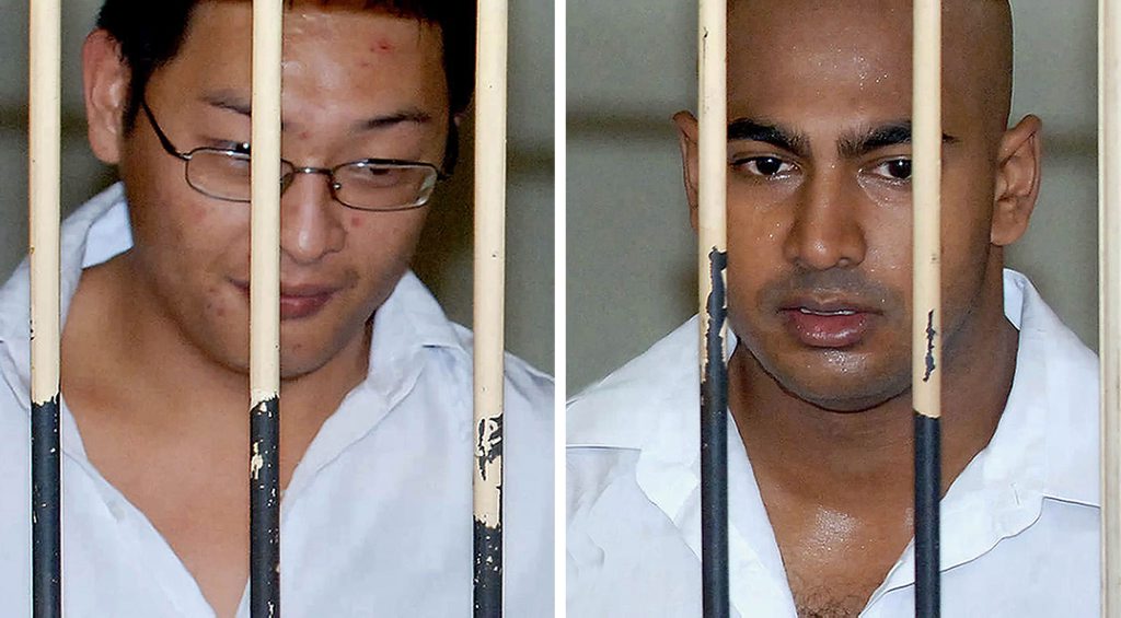 Australian drug smugglers Andrew Chan and Myuran Sukumaran. FILE PHOTO Australian drug smugglers Andrew Chan and Myuran Sukumaran. FILE PHOTO