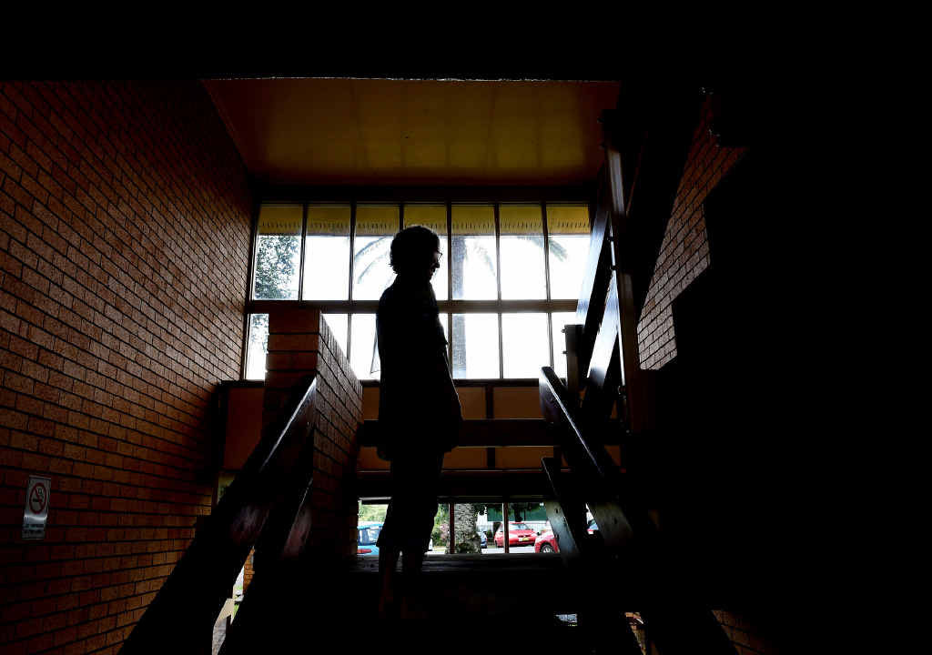 DESPAIR: Resident at McDermott Court fears for her life while living in the public housing units. DESPAIR: Resident at McDermott Court fears for her life while living in the public housing units.