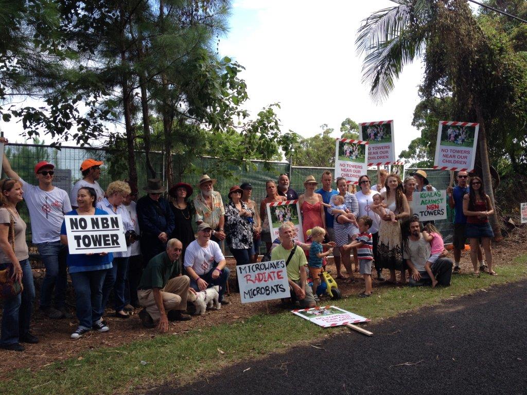 Clothiers creek residents against NBNCo. Clothiers creek residents against NBNCo.