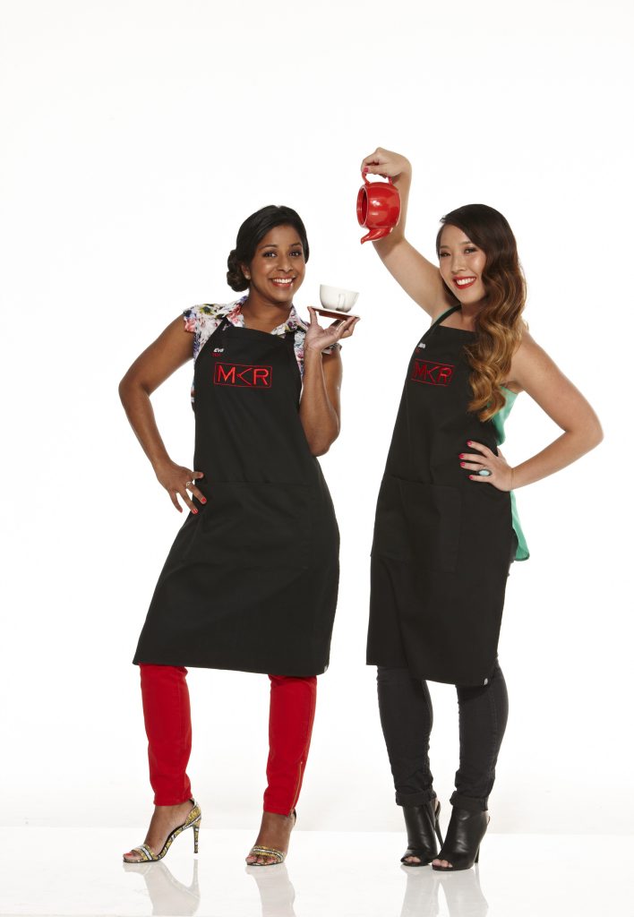 My Kitchen Rules contestants Eva and Debra. My Kitchen Rules contestants Eva and Debra.