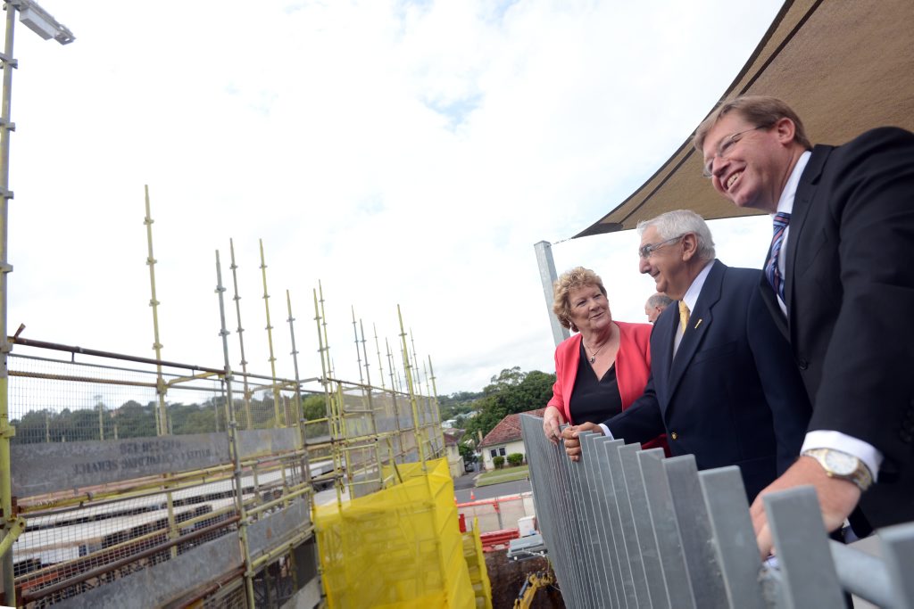 New South Wales Minister for Health Jillian Skinner, Member for Lismore Thomas George, and Deputy Premier of New South Wales Troy Grant, in Lismore for an announcement of funding for Stage 3B of Lismore Base Hospital. Photo Cathy Adams / The Northern Star New South Wales Minister for Health Jillian Skinner, Member for Lismore Thomas George, and Deputy Premier of New South Wales Troy Grant, in Lismore for an announcement of funding for Stage 3B of Lismore Base Hospital. Photo Cathy Adams / The Northern Star