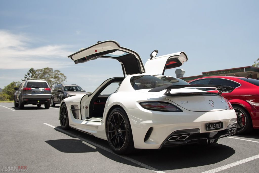 The Mercedes-Benz AMG SLS Black Series. The Mercedes-Benz AMG SLS Black Series.