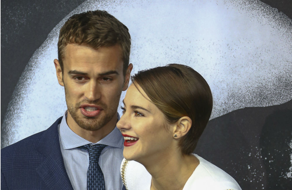 Theo James and Shailene Woodley Theo James and Shailene Woodley