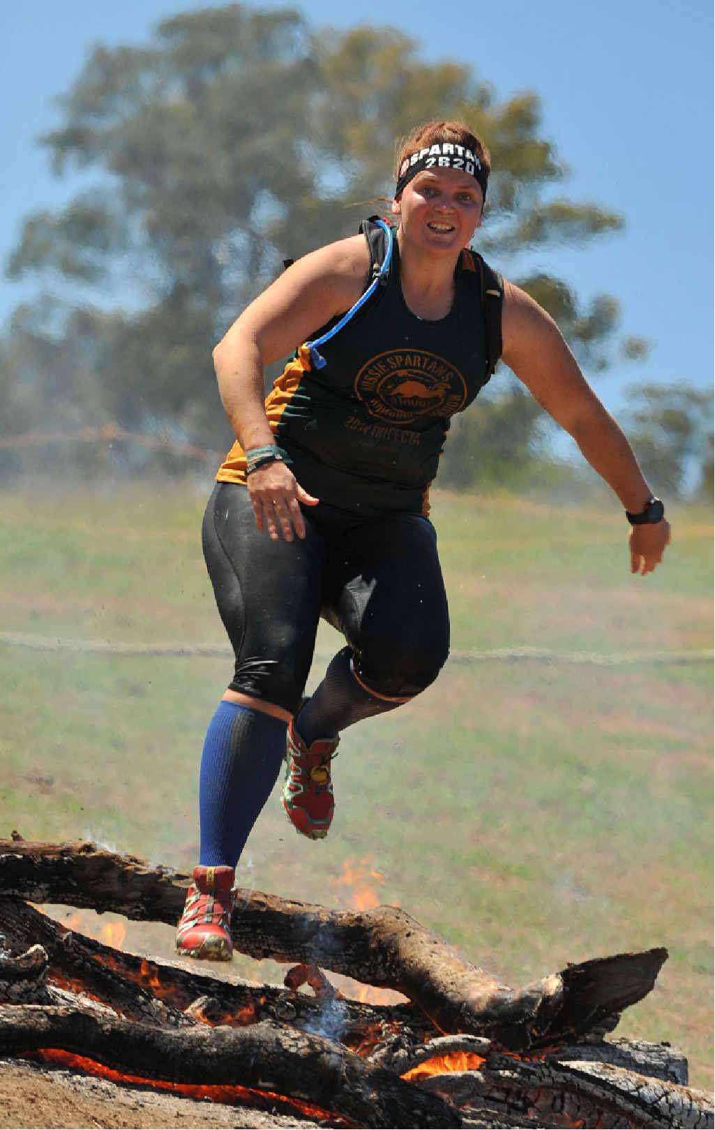 MOTIVATED AGAIN: Kat Down competes in last year’s Spartan Race in Sydney. MOTIVATED AGAIN: Kat Down competes in last year’s Spartan Race in Sydney.