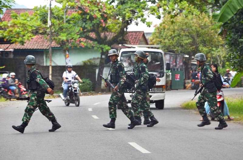 Indonesian Military personnel who would be involved in the invasion if it were real. Possibly. Nobody knows. What do you want from me? Indonesian Military personnel who would be involved in the invasion if it were real. Possibly. Nobody knows. What do you want from me?
