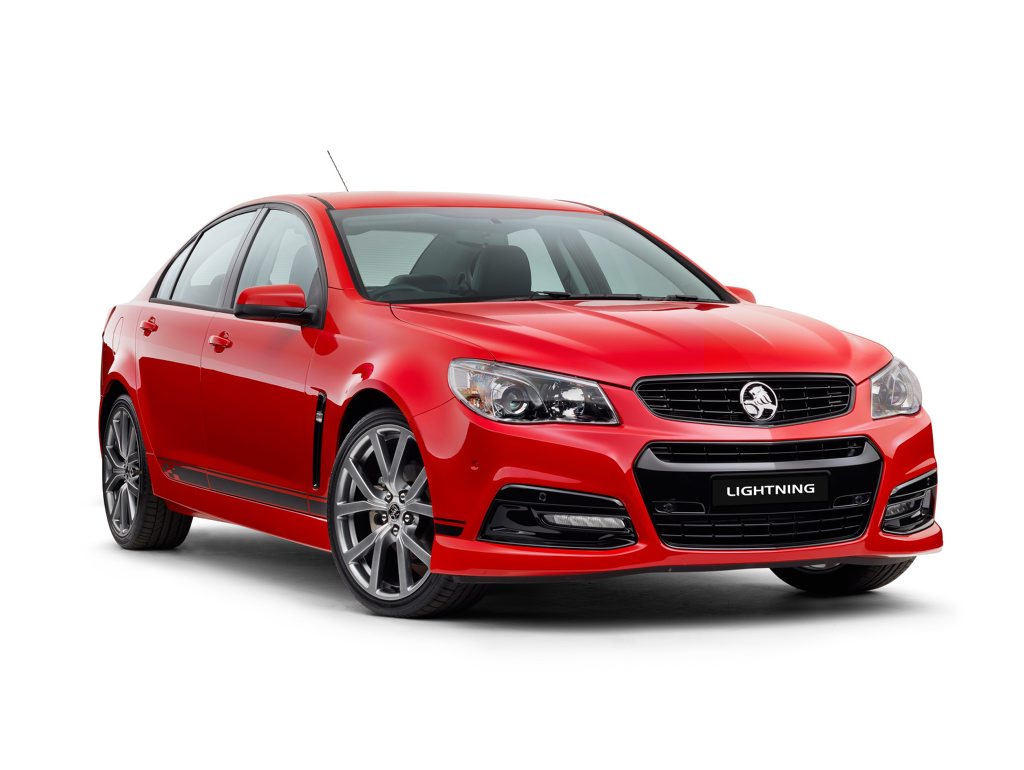 The Holden Commodore SV6 Lightning Special Edition. The Holden Commodore SV6 Lightning Special Edition.