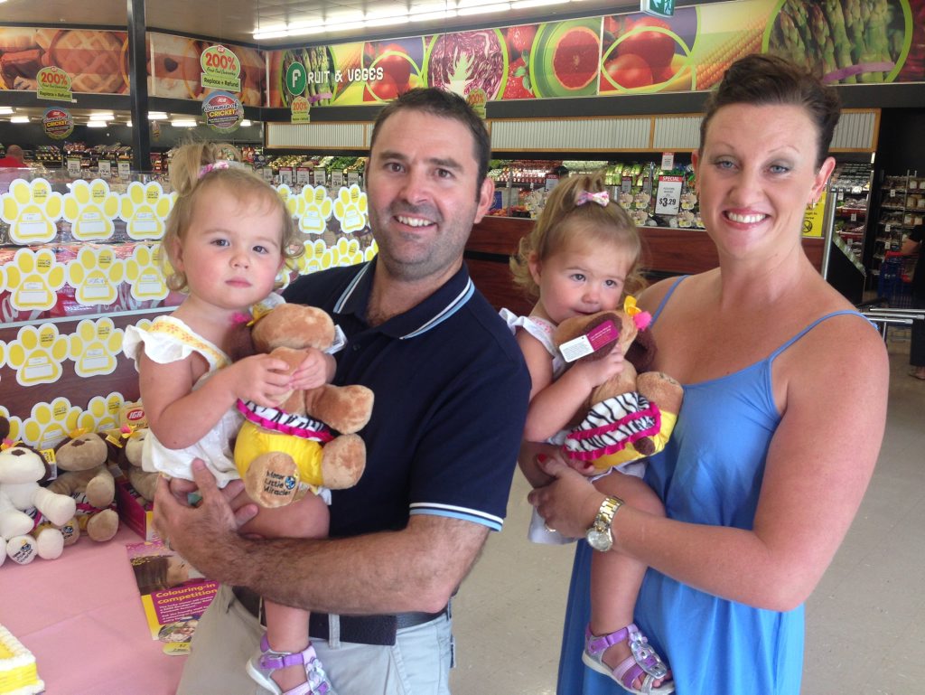 The Vanstone family at Bundaberg North Supa IGA. The Vanstone family at Bundaberg North Supa IGA.