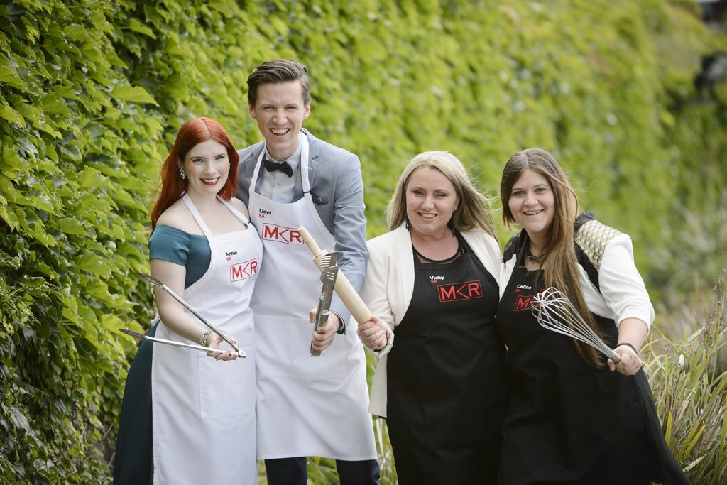 Annie and Lloyd and Vicky and Celine faced off in an all-Adelaide cook-off tonight. Annie and Lloyd and Vicky and Celine faced off in an all-Adelaide cook-off tonight.