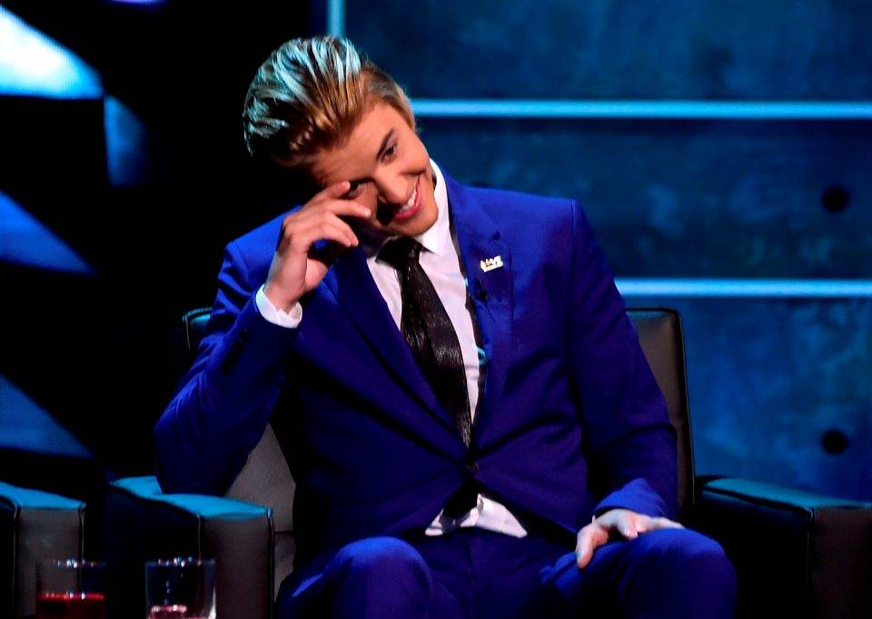Justin Bieber appears on Comedy Central's roast. Justin Bieber appears on Comedy Central's roast.