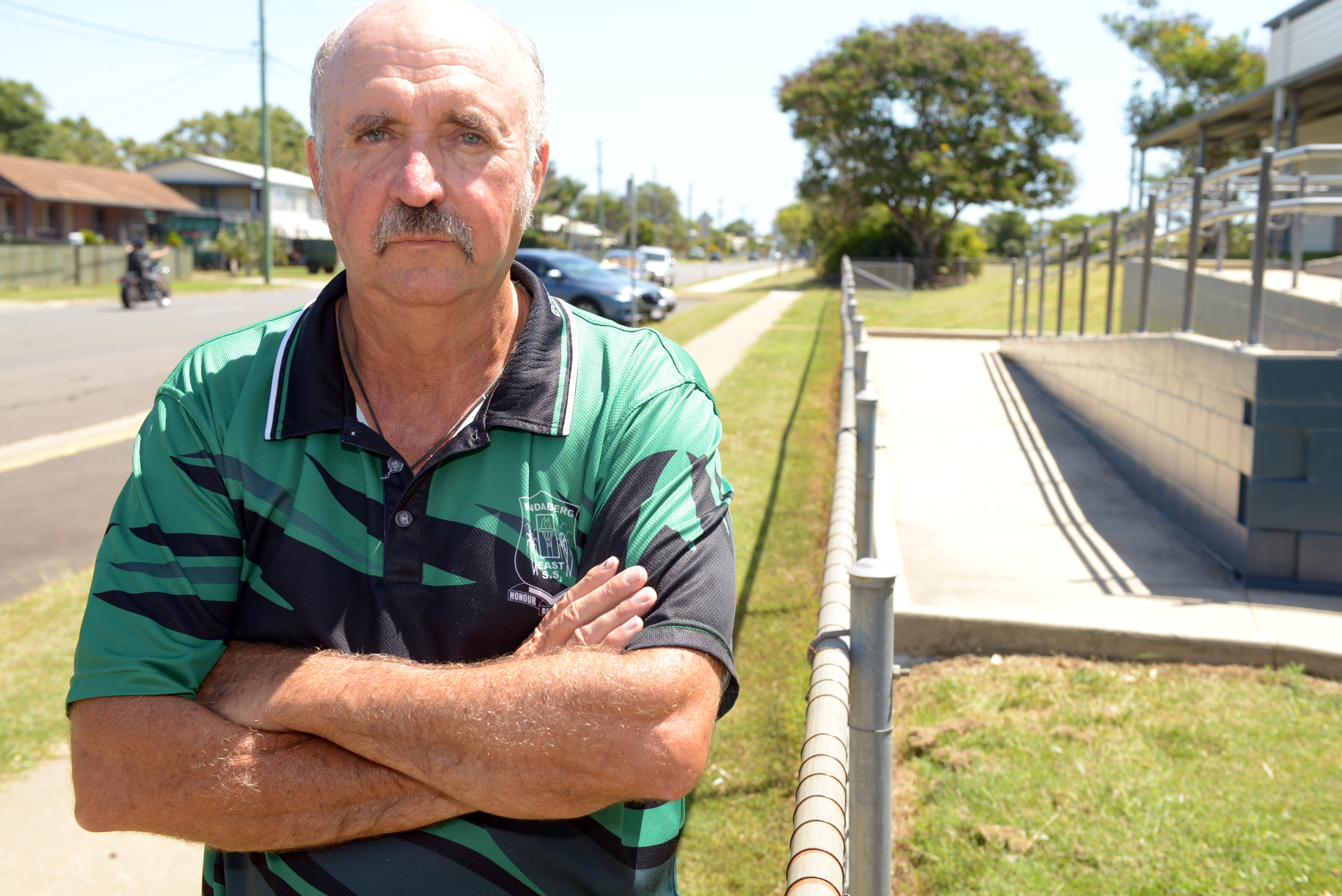 BE ALERT: Bundaberg East State School principal Douglas Ambrose is urging everyone to be vigilant after someone attempted to abduct three students.
Photo: Max Fleet / NewsMail BE ALERT: Bundaberg East State School principal Douglas Ambrose is urging everyone to be vigilant after someone attempted to abduct three students.
Photo: Max Fleet / NewsMail