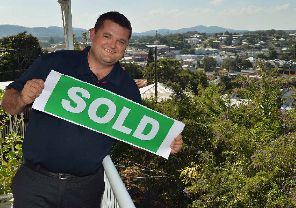 ON THE UP AND UP: Billy Mitchell says there is growing confidence in the Gympie market. ON THE UP AND UP: Billy Mitchell says there is growing confidence in the Gympie market.