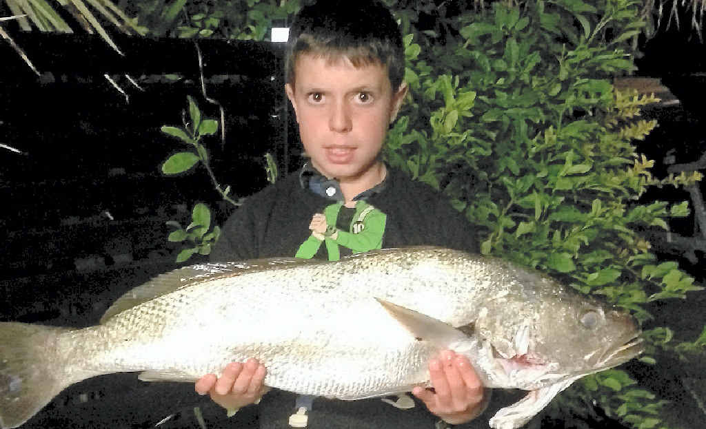 FINE CATCH: Dylan Price has reason to be proud with the excellent black jew caught last year. FINE CATCH: Dylan Price has reason to be proud with the excellent black jew caught last year.