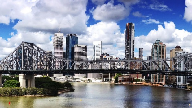 Brisbane River. Brisbane River.