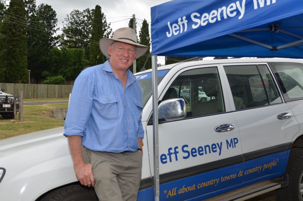 Callide MP Jeff Seeney. Photo Barclay White / South Burnett Times Callide MP Jeff Seeney. Photo Barclay White / South Burnett Times