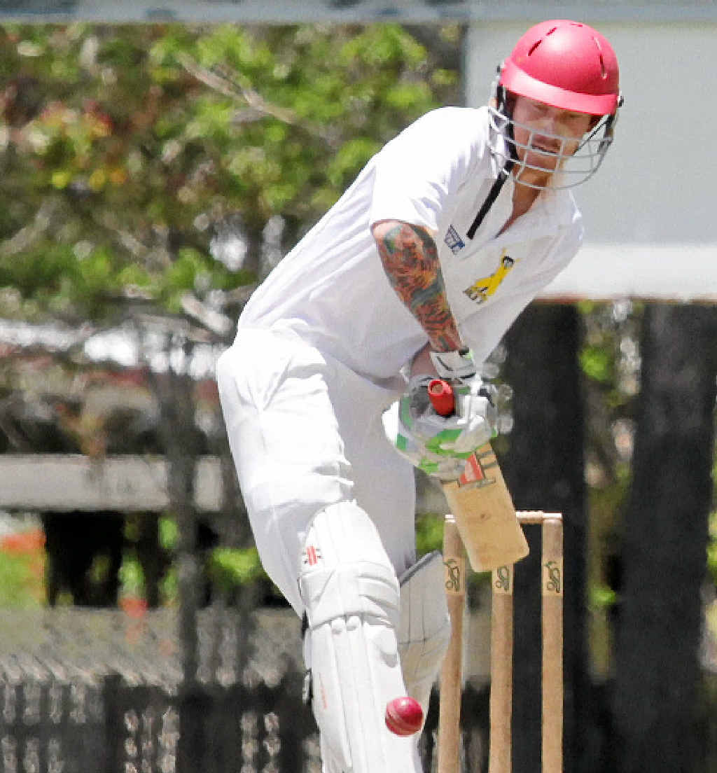 MAN OF THE MOMENT: Gympie Gold player Josh Brady will be hoping for a big innings this Saturday as Gympie tries to beat the Caboolture Snakes in the grand final. MAN OF THE MOMENT: Gympie Gold player Josh Brady will be hoping for a big innings this Saturday as Gympie tries to beat the Caboolture Snakes in the grand final.