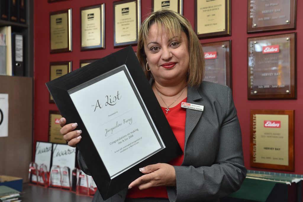 Elders real estate agent Jacqueline Farag believes in treating people the way you want to be treated. Elders real estate agent Jacqueline Farag believes in treating people the way you want to be treated.