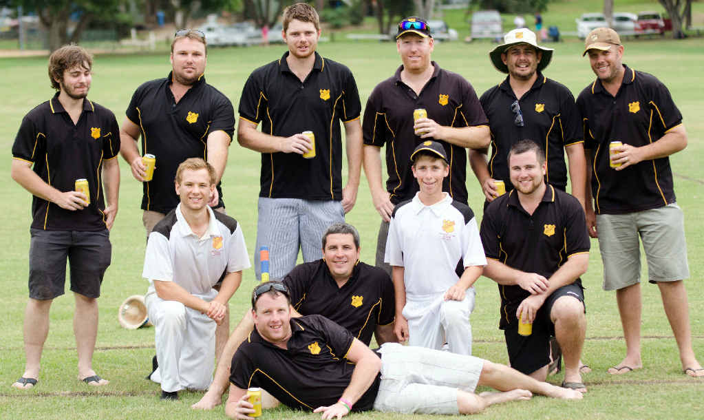 WINNERS: Harlequins’ A-grade winning side (back, from left) Sean Ringuet, Kurt McArthur, Tim Kross, Craig Sorrell, Peter Kross and Michael Walsh and (front) Owen Dugdale, Dean Chandler, Andy Batten, Matthew Bothams and Shane Zahner. WINNERS: Harlequins’ A-grade winning side (back, from left) Sean Ringuet, Kurt McArthur, Tim Kross, Craig Sorrell, Peter Kross and Michael Walsh and (front) Owen Dugdale, Dean Chandler, Andy Batten, Matthew Bothams and Shane Zahner.