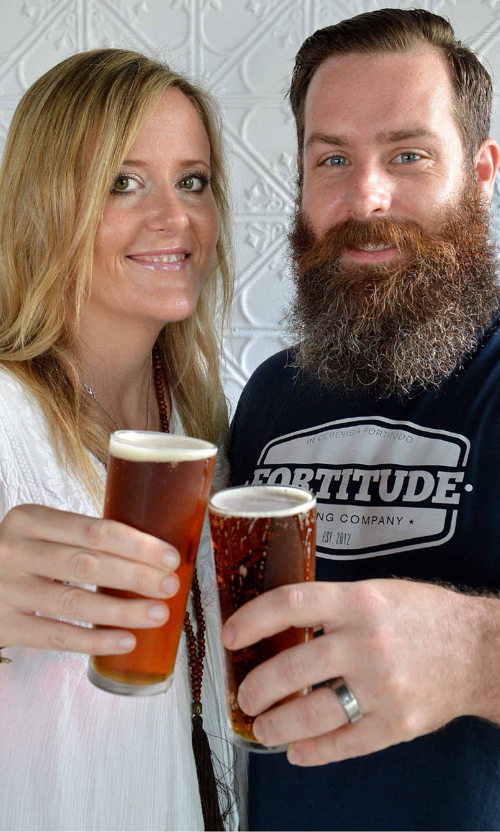 IN MEMORY: Josh and Aimee Collins have produced a special beer to commemorate the death of their daughter. Money raised fom the sale of the beer will assist sick babies and their families. IN MEMORY: Josh and Aimee Collins have produced a special beer to commemorate the death of their daughter. Money raised fom the sale of the beer will assist sick babies and their families.