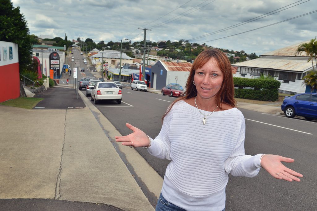 Lisa Jones of Gympie looking for her 7 month old Papillon puppy named Leroy. Photo Greg Miller / Gympie Times Lisa Jones of Gympie looking for her 7 month old Papillon puppy named Leroy. Photo Greg Miller / Gympie Times