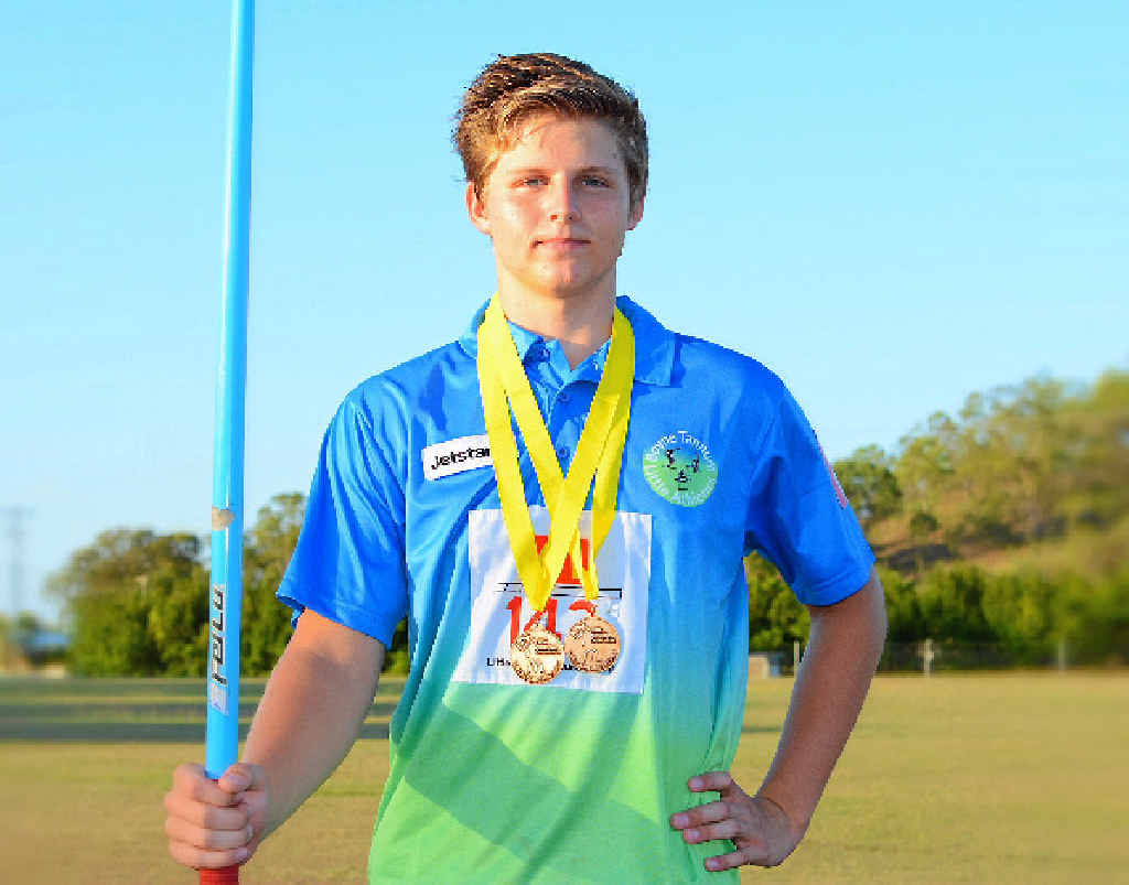 BETTER THAN EXPECTED: Andrew Walker won two bronze medals at the Queensland Athletics Championships. BETTER THAN EXPECTED: Andrew Walker won two bronze medals at the Queensland Athletics Championships.