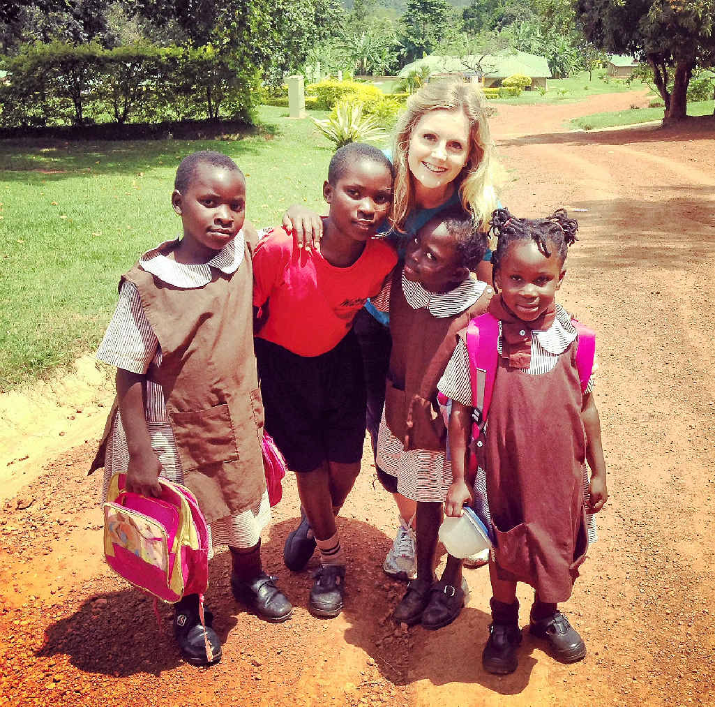 Lauren Bourke spent her time volunteering in Uganda with the organisation Watoto. Lauren Bourke spent her time volunteering in Uganda with the organisation Watoto.