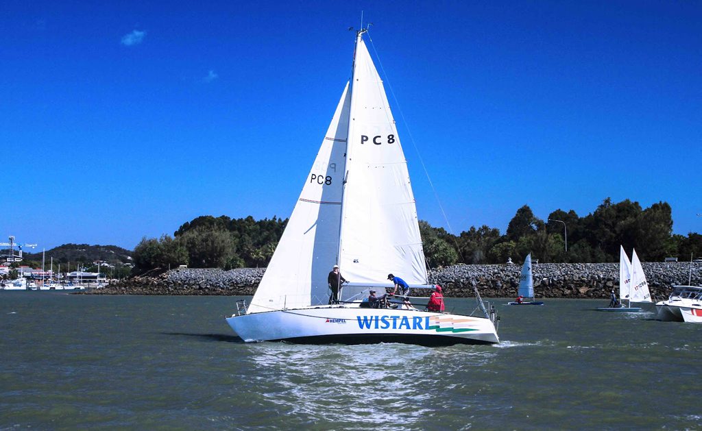 Gladstone icon: Wistari sails on Photo Contributed by Marina Hobbs Gladstone icon: Wistari sails on Photo Contributed by Marina Hobbs