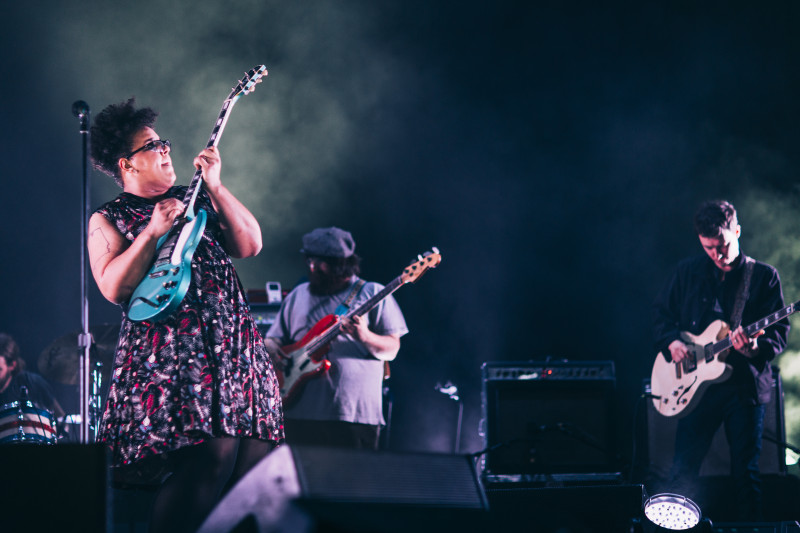 The Alabama Shakes during a 2014 show in the US. The Alabama Shakes during a 2014 show in the US.