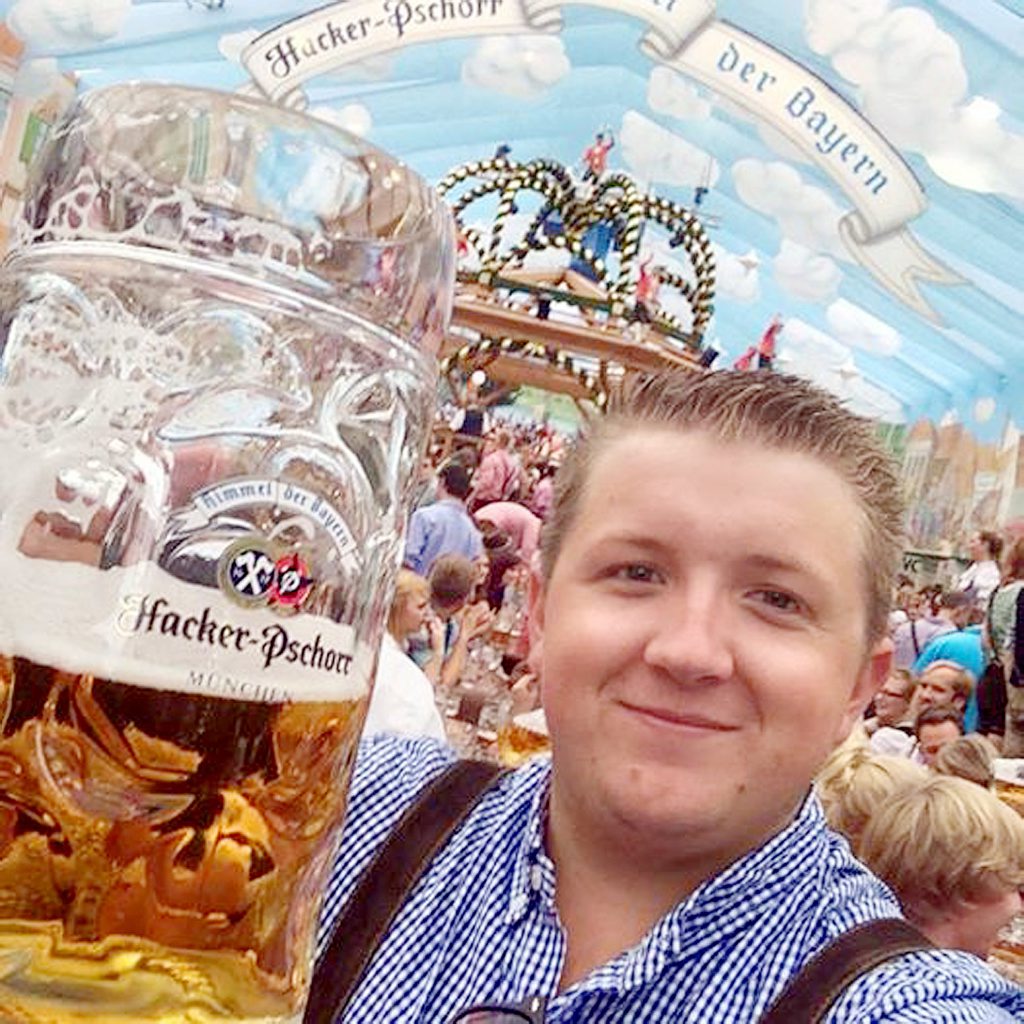 Car crash victim Joel Hampton recently returned from a dream holiday in Europe with friends. Car crash victim Joel Hampton recently returned from a dream holiday in Europe with friends.
