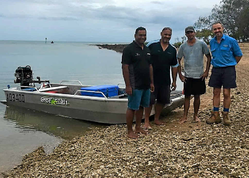 CrocCraft and Sand Goanna Boats have teamed up to produce two flat-bottomed boats, which were constructed at Scrub Hill Community Farm. It is hoped there will be many other boats built and plenty of employment opportunities for the indigenous community as a result of the enterprise. CrocCraft and Sand Goanna Boats have teamed up to produce two flat-bottomed boats, which were constructed at Scrub Hill Community Farm. It is hoped there will be many other boats built and plenty of employment opportunities for the indigenous community as a result of the enterprise.