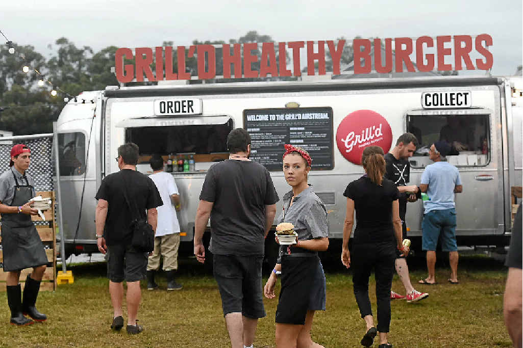 Variety was the key for hungry patrons at the festival. Variety was the key for hungry patrons at the festival.
