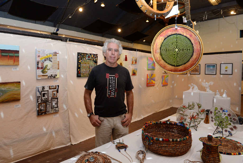 VARIETY ON SHOW: Peter Ptschelinzew, one of the organisers at the annual Nimbin Autumn Arts Extravaganza. VARIETY ON SHOW: Peter Ptschelinzew, one of the organisers at the annual Nimbin Autumn Arts Extravaganza.