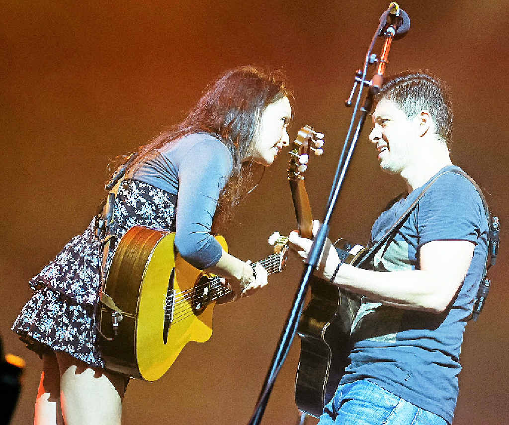 GUITAR VIRTUOSOS: Rodrigo y Gabriela at Bluesfest 2015. GUITAR VIRTUOSOS: Rodrigo y Gabriela at Bluesfest 2015.