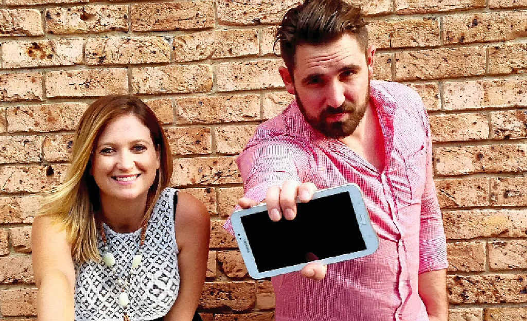 HIGH HOPES: Marianne McAllister and Adam Little are ready to take on the world with the FlingMonster game. HIGH HOPES: Marianne McAllister and Adam Little are ready to take on the world with the FlingMonster game.
