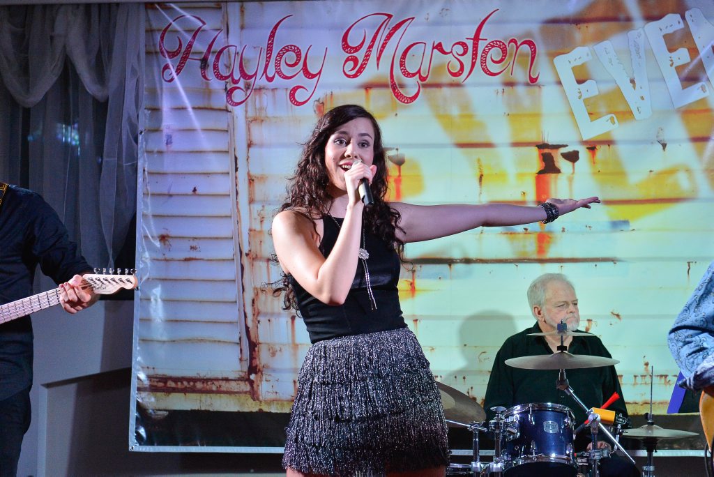 Hayley Marsten launched her new EP to a full house at RG's on Saturday. Hayley Marsten launched her new EP to a full house at RG's on Saturday.