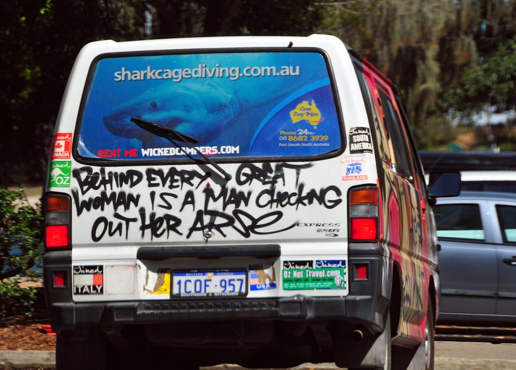 Wicked Campers. Photo Geoff Potter / Noosa News Wicked Campers. Photo Geoff Potter / Noosa News