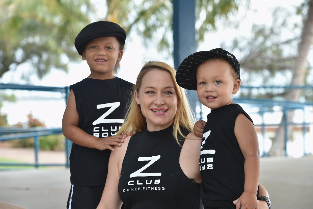 Katie Joy and sons Khaio, 2, and Caleb, 4, will host two Zumba Dance classes to raise funds for Aedan's Crusade and Give Me 5 for Kids. Katie Joy and sons Khaio, 2, and Caleb, 4, will host two Zumba Dance classes to raise funds for Aedan's Crusade and Give Me 5 for Kids.