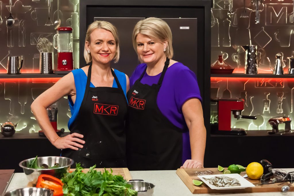 My Kitchen Rules finalists Jac and Shaz. My Kitchen Rules finalists Jac and Shaz.