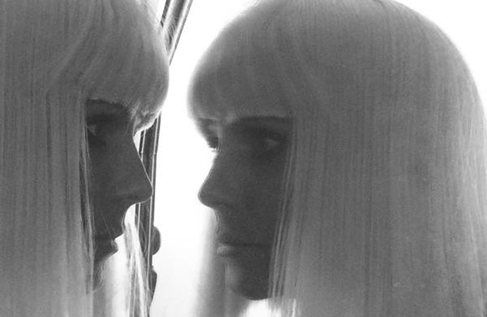 Heidi Klum dressed as Sia Heidi Klum dressed as Sia