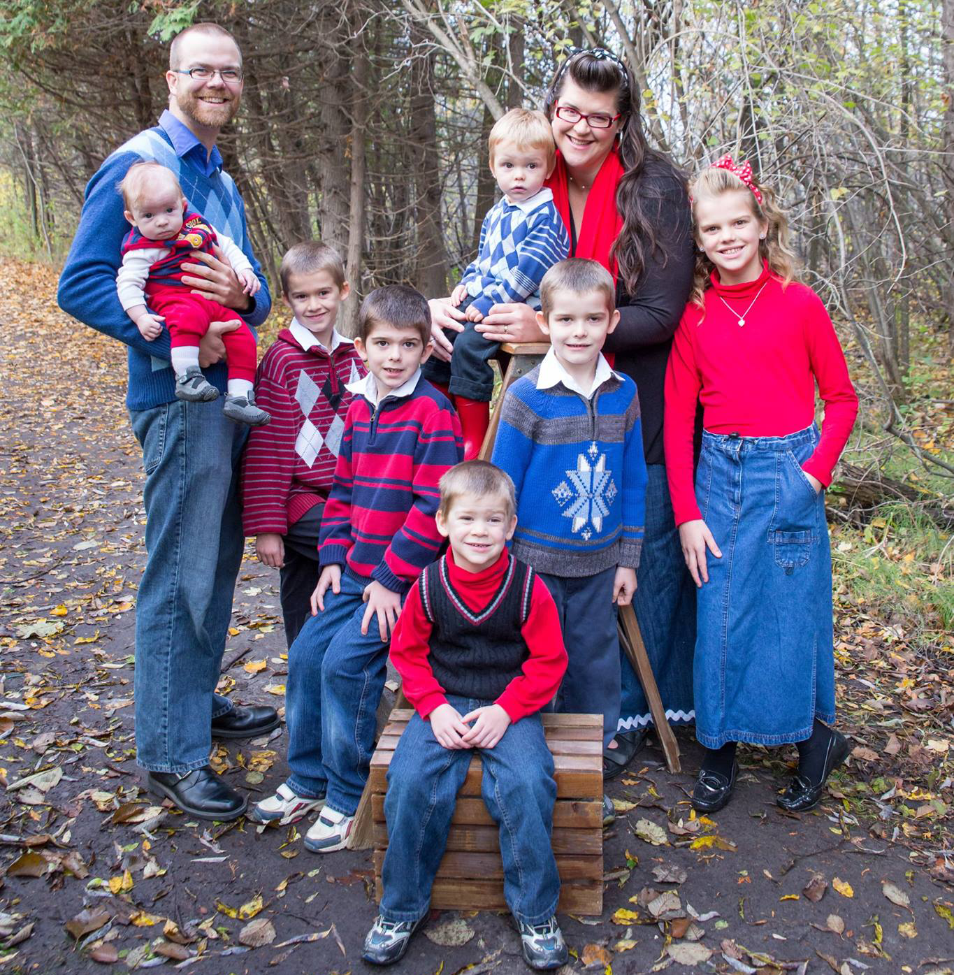 The Hills Family in healthier times The Hills Family in healthier times