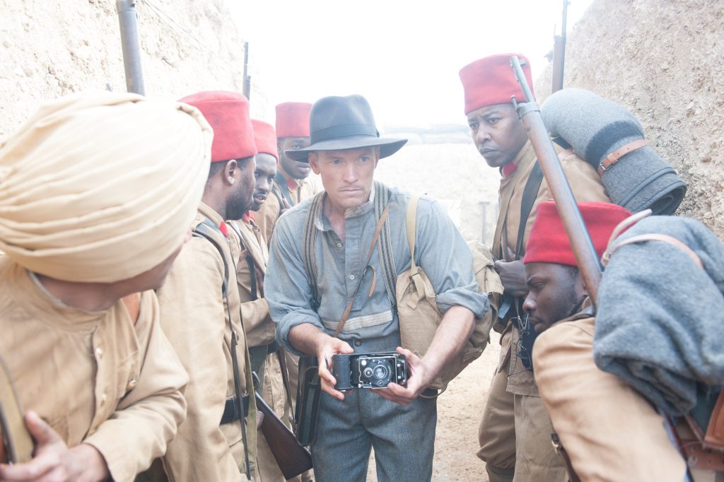 Sam Worthington in a scene from the mini-series Deadline Gallipoli. Sam Worthington in a scene from the mini-series Deadline Gallipoli.